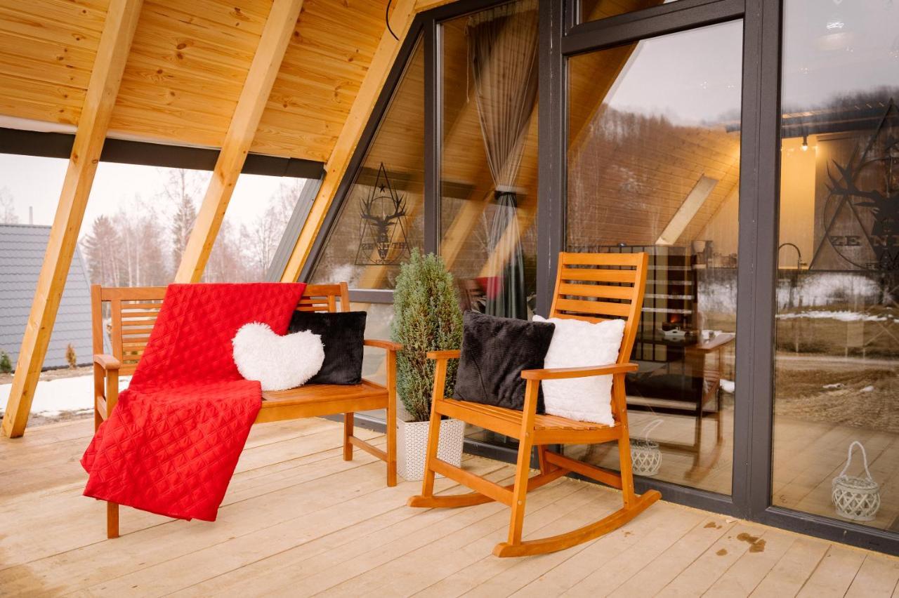 Villa Zenith A-Frame Straja Lupeni  Esterno foto