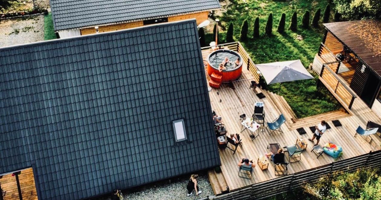 Villa Zenith A-Frame Straja Lupeni  Esterno foto